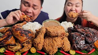 Chicken Inasal + Fried Chicken + Ribs