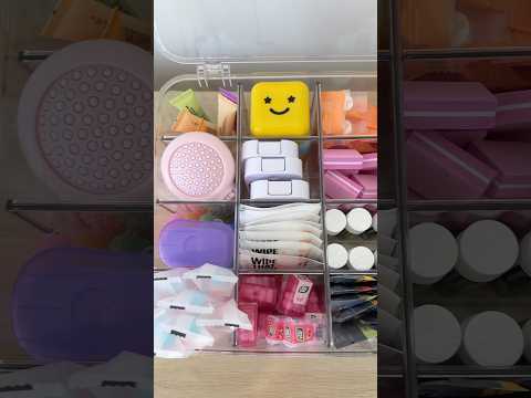 *asmr* purse station restock 🎀 #asmr #restock #aesthetic #organizedhome #asmrsounds #satisfying