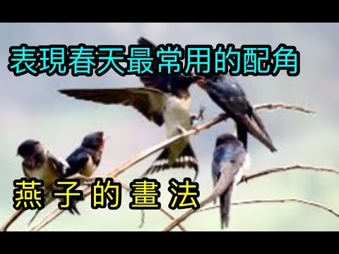 燕子畫法