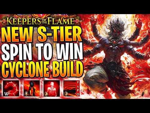INFINITE DPS SPIN TO WIN CYCLONE BUILD! POE Slayer Build 3.27