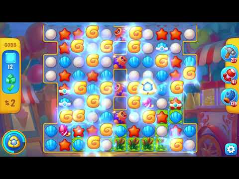 Fishdom 6086 Super Hard Level - 14 moves - NO BooSTERS