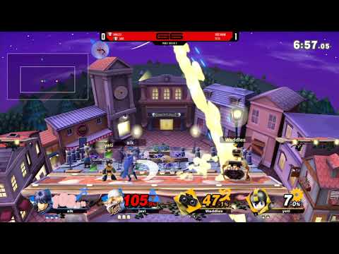 Genesis 6 - MkLeo / Javi (Blue) vs yeti / 8BitMan (Yellow) Top 24 - Smash Ultimate