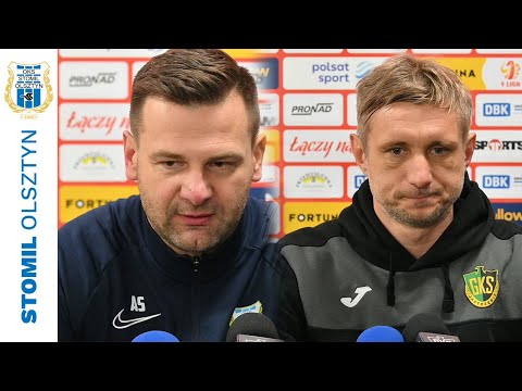 Trenerzy po meczu Stomil Olsztyn - GKS Jastrzębie 0:3