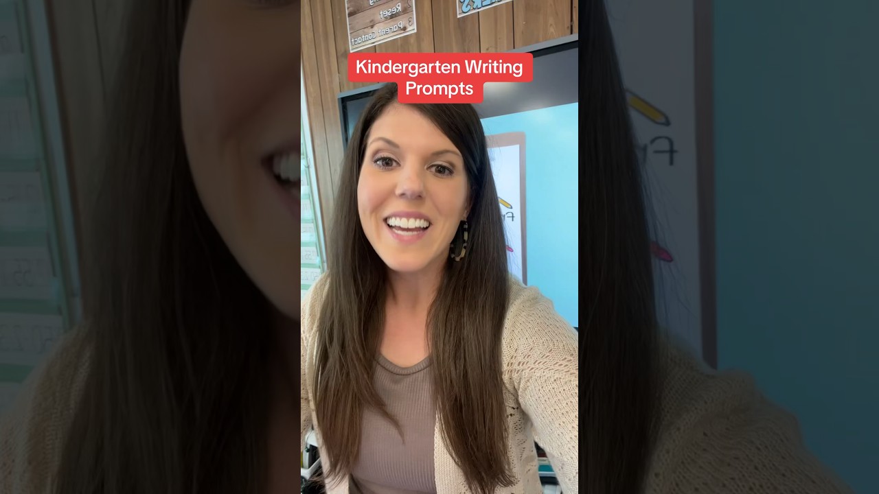 Kindergarten Writing Prompts for October