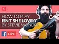 How To Play Isn't She Lovely by Stevie Wonder - Acoustic Guitar Lesson