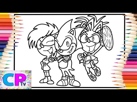 Sonic Coloring/Sonic Underground Coloring Pages/Different Heaven - Safe And Sound [NCS Release]