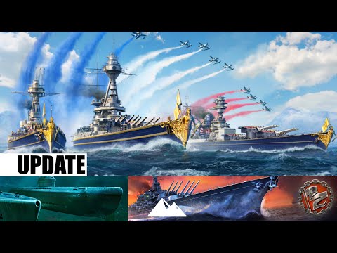 UPDATE 0.11.4 - FR Superschwere Kreuzer, SuShi im CW! - World of Warships | [Info] [Deutsch] [60fps]