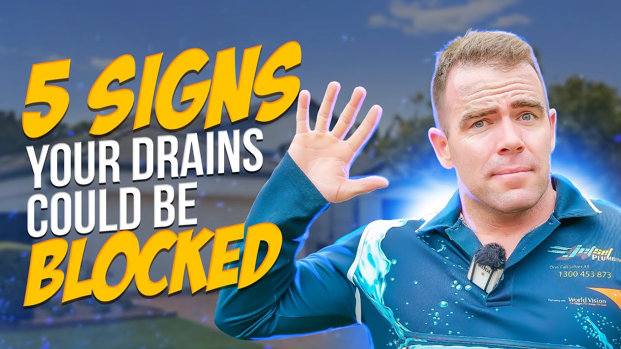 TOP 5 Signs of a BLOCKED DRAIN! (Professional Plumbing Tips)