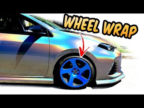 Rotiform Wheel WRAP TMB 3M 2017 Toyota Corolla SE