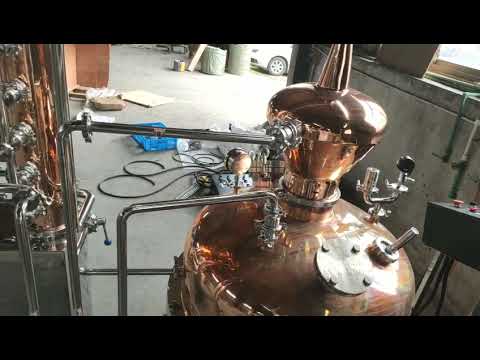 Copper Distilling Whiskey Gin Brandy  Equipment Reflux Column Alcohol Making Distiller#distillery