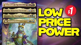 4 POWERFUL Commander Decks on a BUDGET | Every Card Under $1