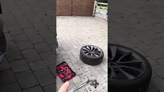 Tesla Model 3 PWS install. Pedestrian Warning System speaker.