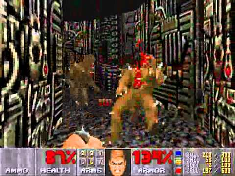 Let's Play Ultimate Doom Part 8: Container Puzzles Aren't Bad, Sandy Petersen Is!