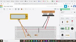 Turn on the emergency exit light in the dark. Tinkercad Technology 4ESO IES Monterroso #eucodeweek