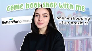 trying better world books! | come book shopping with me #3