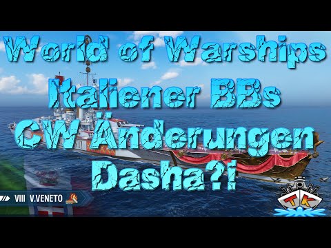 Italienische BBs kommen endlich & CW Änderungen in World of Warships Deutsch/German