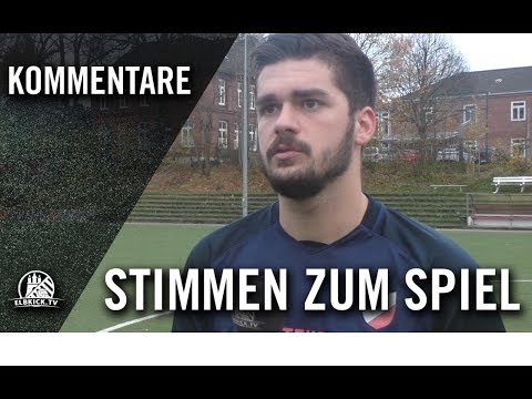 Die Stimmen zum Spiel | SC Nienstedten - SSV Rantzau (16. Spieltag, Bezirksliga West)