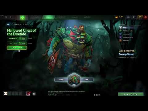 Dota 2 - Opening 20 Hallowed Chests of the Diretide