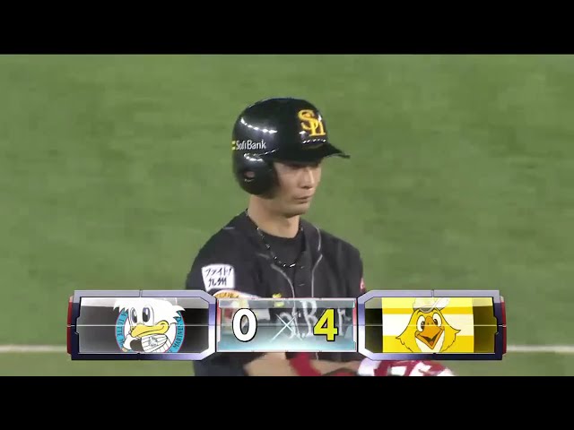 【1回表】初回一挙4点!! ホークス・明石のタイムリー2ベース!!  2016/9/28 M-H