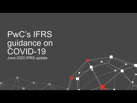 PwC's IFRS technical update video June 2020