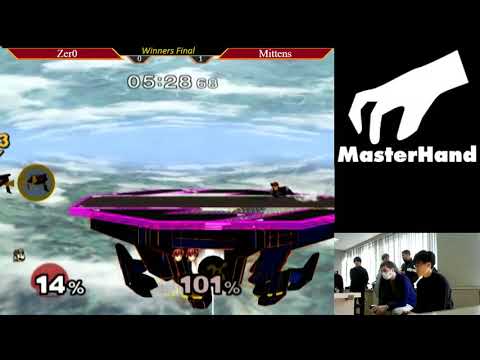 MasterHand 42 SSBM WF Zer0(Dr.Mario) vs. Mittens(Falco,Marth)