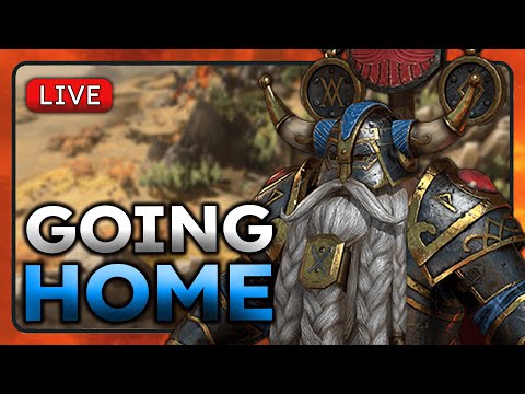 Belegar Ironhammer Migrating Home Legendary - Total war Warhammer 3