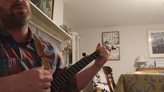 &quot;Nobody cares for me.&quot; Mississippi John Hurt. Standard G tuning. Clawhammer with some up-picking.