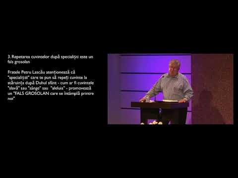 Apologia Ep.025 - Petru Lascău despre falsul botez cu Duhul și falsa vorbire în limbi