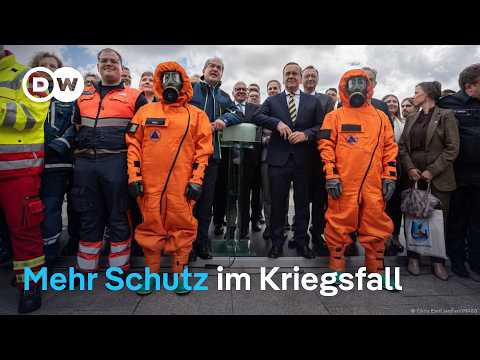 Deutschland baut Zivilschutz aus