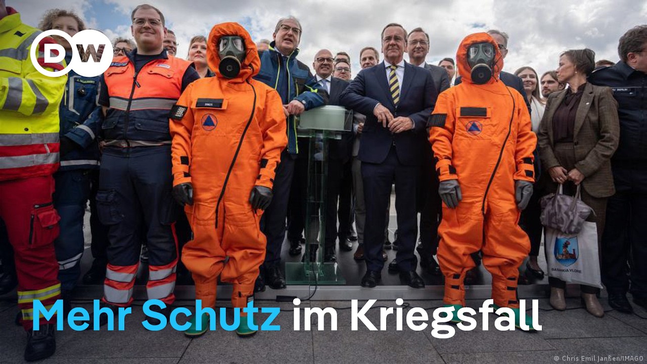 Deutschland baut Zivilschutz aus