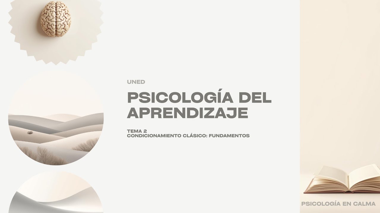 Psicología del Aprendizaje (Uned). Tema 2 Completo | Repaso Examen