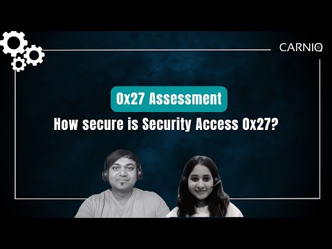 How secure is security access 0x27?