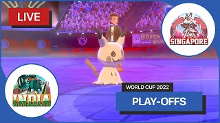 Devon Singh 🇮🇳 vs Benjamin Soh 🇸🇬 - Top 16 - World Cup of Pokémon VGC 2022
