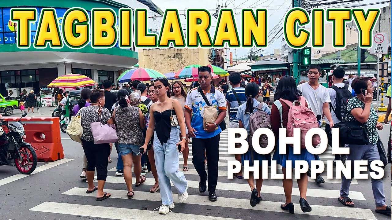 Embark on a walking tour of Tagbilaran City.