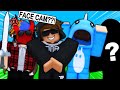 I Flew YOUTUBERS over, and Forced them to FACECAM... (Roblox Bedwars)