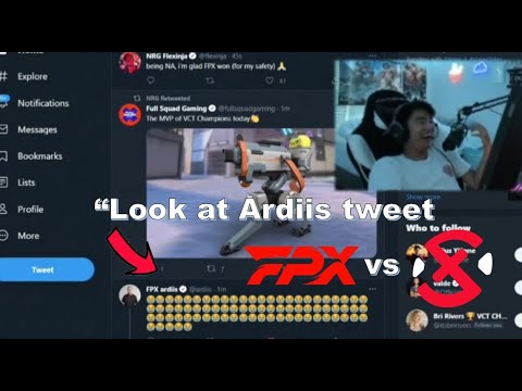 sOmcs Checks Twitter Reactions after XSET Remake vs FPX | XSET vs FPX | VCT Istanbul
