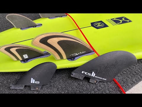 Rob Machado Quad Fin Old vs New Side By Side Comparison