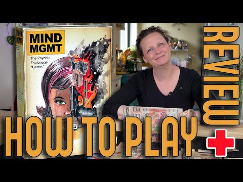 MIND MGMT - How to play - Review (BoardgameNinja) - English - Nederlandse ondertitels - Off the Page