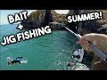 Summer Rock Fishing with Jigs & Bait | TAFishing