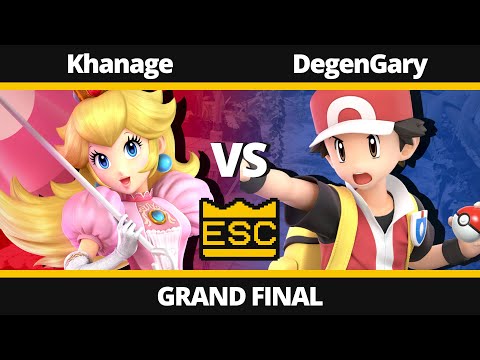 ESC 8 Grand Final - Khanage (Peach) Vs. DegenGary (Pokémon Trainer) - SSBU Tournament