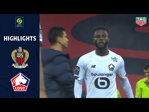 OGC NICE - LOSC LILLE (1 - 1) - Highlights - (OGCN - LOSC) / 2020-2021