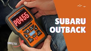 Subaru Outback P0455 Code Fix! Disable Check Engine Light.