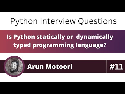 Python Is A Dynamically Typed Programming Language Meaning