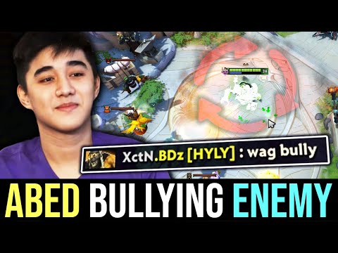 Abed TIMBERSAW - Bullying & Toying everyone in pubs DOTA 2