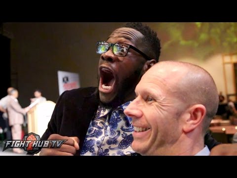 Deontay Wilder Talks Anthony Joshua vs. Wladimir Klitschko