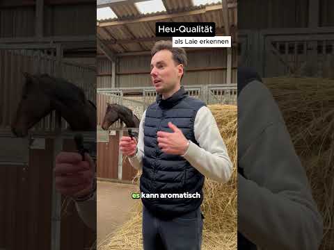Wusstest du, wie du gutes Heu mit bloßem Auge erkennen kannst? #pferd #heu #vetcheck