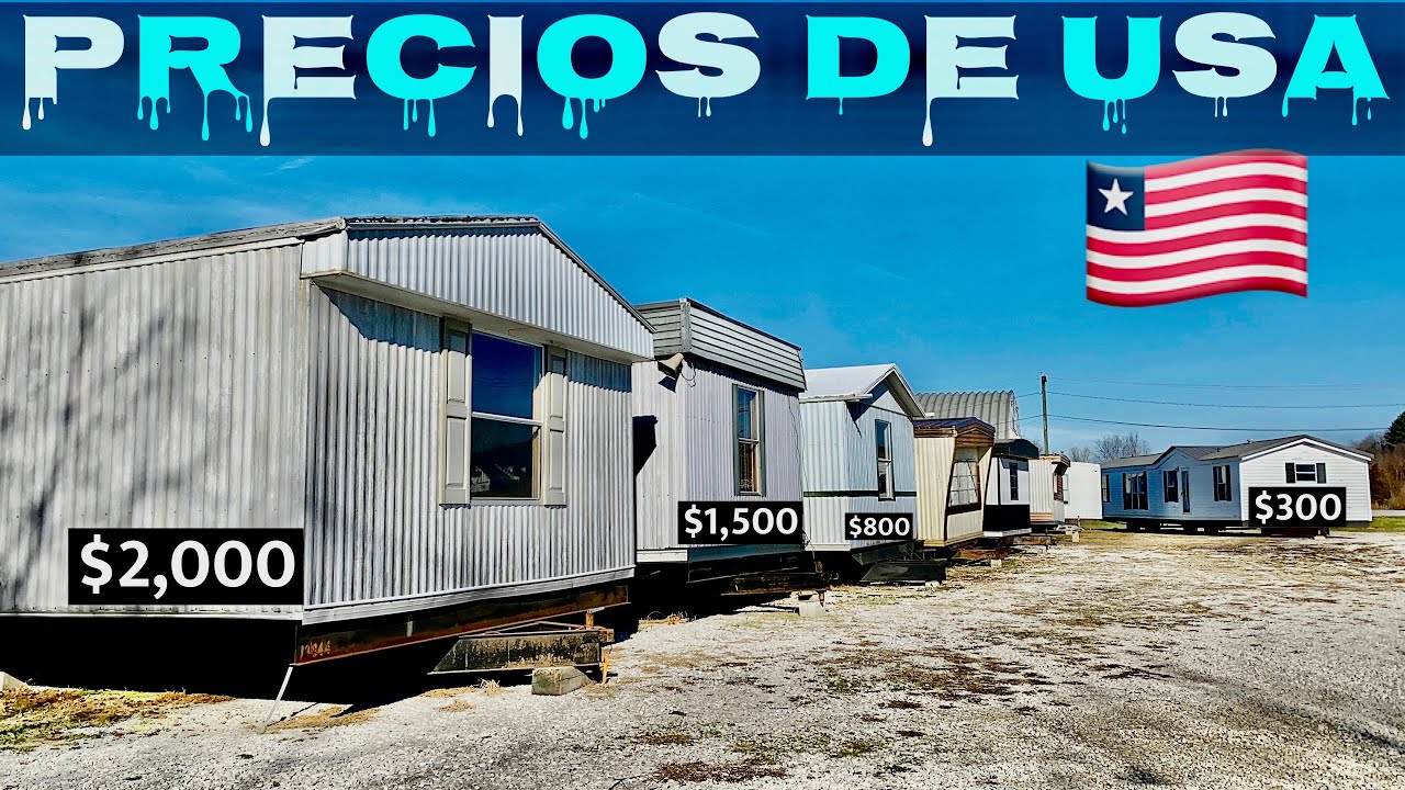 ‼️CASAS MÓVILES USADAS (CASI REGALADAS)en VENTA - MOBIL HOME tour‼️