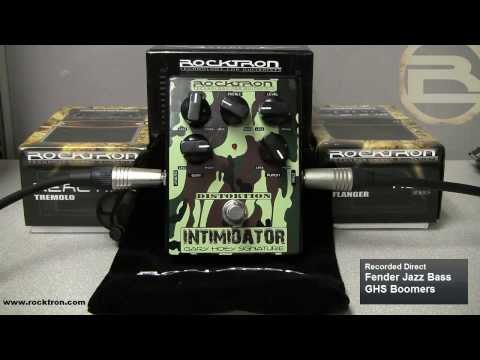 Rocktron Gary Hoey Intimidator - Picked Bass Demo