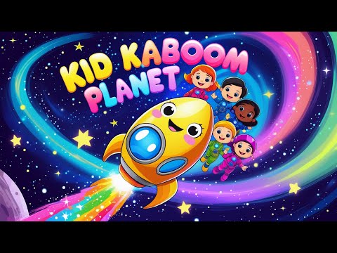 Kaboom Colors! Learn Colors With Space Magic On Kid Kaboom Planet!