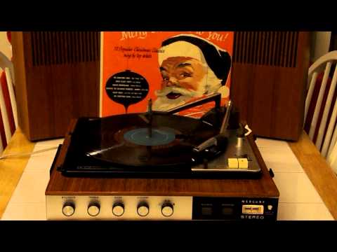MERCURY STEREO PORTABLE RECORD PLAYER -- RUDOLPH THE RED NOSED REINDEER -- BILLY MAY